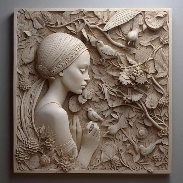 نموذج ثلاثي الأبعاد لآلة CNC 3D Art 